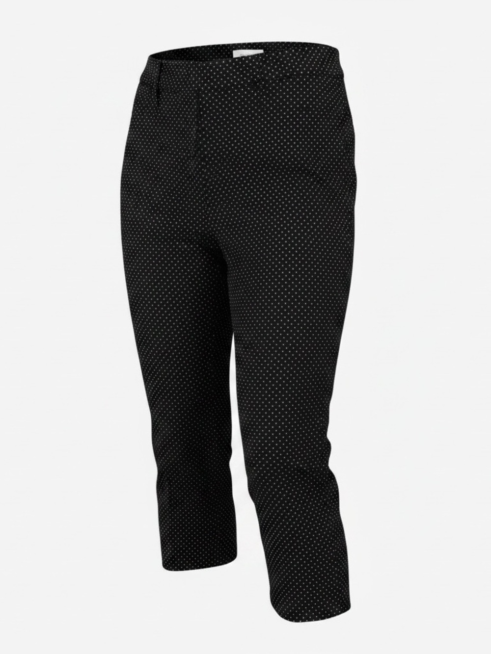 Talbots Black Polka Dot Size 12 Wide Leg Pants